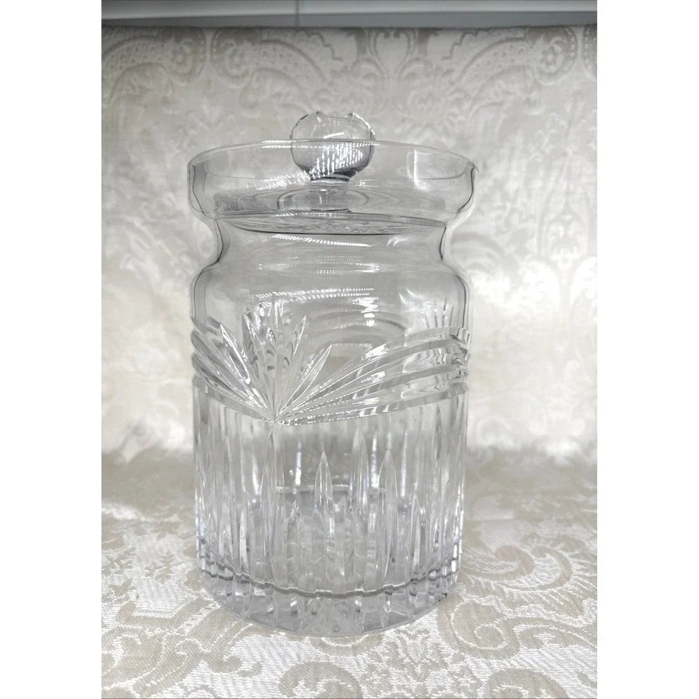 Marquis by Waterford Crystal Biscuit Jar 7 X 5